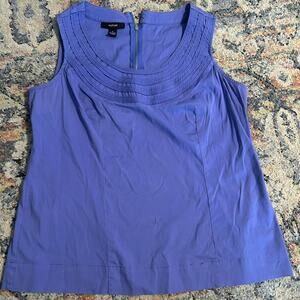 Alfani purple sleeveless blouse